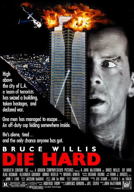 虎胆龙威 Die Hard (1988) 4K [BDISO+59 GB][内封中字]Size: 59 GB　　警探约翰•麦卡伦（布鲁斯•威利斯饰）从纽约来到洛杉矶，见他分别已有半年之久的妻子霍莉（邦尼•彼地丽娅饰）