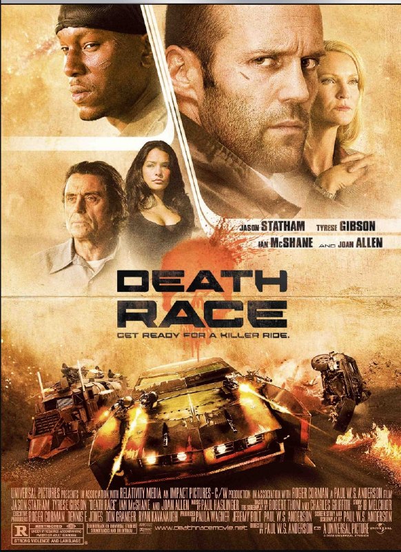 🎬 已更新：死亡飞车 Death Race  四部全集 [动作 / 科幻 / 惊悚] 1080 蓝光原盘 内封双语字幕 单部 22-30G 总容量 102.7G📌 资源信息• 体积：30G• 标签：#死亡飞车 #Death #Race #动作 #科幻 #惊悚 #赛车 #暴力 #剧集📚 内容简介系列电影设定在一个反乌托邦的未来世界，主角往往是蒙冤入狱的前赛车手，被迫参加由典狱长组织的残酷电视真人秀 —— 死亡飞车