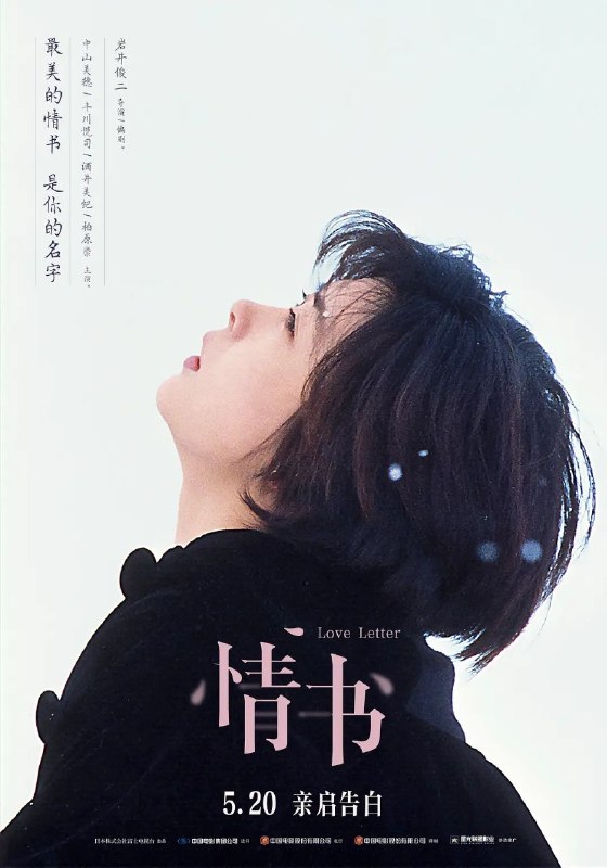 🎬 已更新：情书 Love Letter (1995) 1080BD 蓝光 REMUX 原盘 外挂简中字幕📌 资源信息• 体积：22G• 标签：#情书 #电影📚 内容简介日本神户某个飘雪的冬日，渡边博子（中山美穗）在前未婚夫藤井树的两周年祭日上又一次悲痛到不能自已