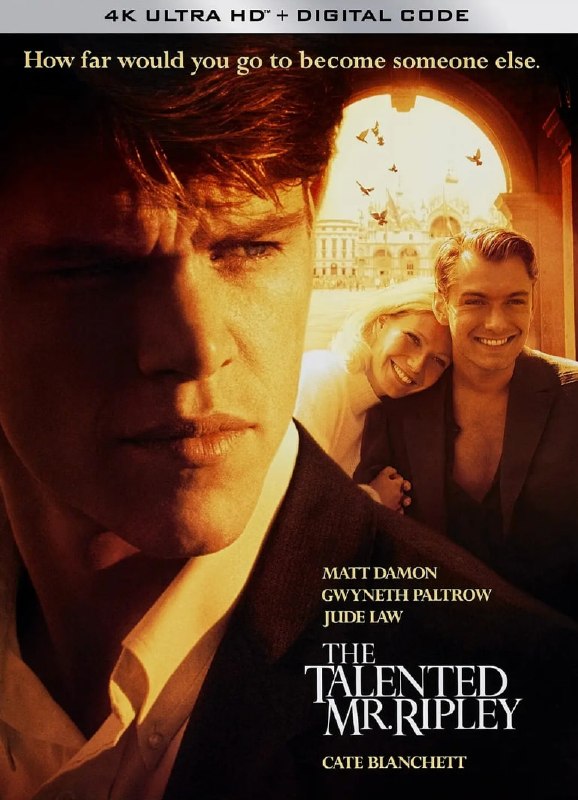 🎬 已更新：天才瑞普利 The Talented Mr. Ripley (1999) 心理 / 悬疑片 4K HDR 英语中字 [15GB] 豆瓣 8.3📌 资源信息• 体积：15GB• 标签：#天才瑞普利 #剧情 #惊悚 #犯罪 #心理 #经典 #高分 #The #电影📚 内容简介一位出身平凡的美国青年汤姆 · 雷普利（马特 · 达蒙 饰），受富商之托前往意大利，游说其放荡不羁的儿子迪基 · 格林利夫（裘德 · 洛 饰）回国