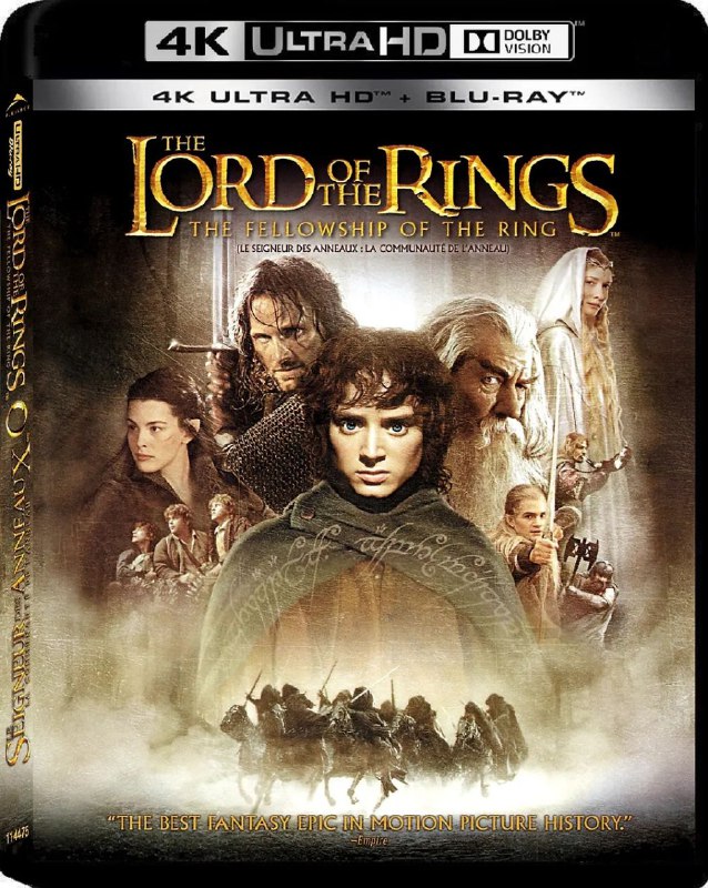 🎬 已更新：指环王三部曲加长版【珍藏版】【蓝光 4K.HDR】【公映国语次世代 + 导评】【内封特效字幕🗂 信息✦ 体积：180GB✦ 标签：#高码率 #4K #指环王三部曲 #特效字幕 #电影📝 内容简介 比尔博 · 巴金斯是 100 多岁的霍比特人，住在故乡夏尔，生性喜欢冒险，在年轻时的一次探险经历中，他从怪物咕噜手中得到了至尊魔戒，这枚戒指是黑暗魔君索伦打造的至尊魔戒，拥有奴役世界的邪恶力量，能够统领其他几枚力量之戒，在 3000 年前的人类联盟和半兽人大军的战役中，联盟取得了胜利 ，并得到了至尊魔戒，数千年的辗转后，魔戒落到咕噜手中，被比尔博碰巧得到