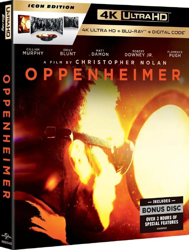 🎬 已更新：奥本海默 (2023)【蓝光 4K.HDR】【高码率】【内封简繁英双语特效字幕🗂 信息✦ 体积：34.2GB✦ 标签：#特效字幕 #4K #奥本海默 #电影📝 内容简介 当我们为权力金钱焦虑、兴奋与愤怒时，却根本想象不到“他”在谈论着怎样更重要的事情