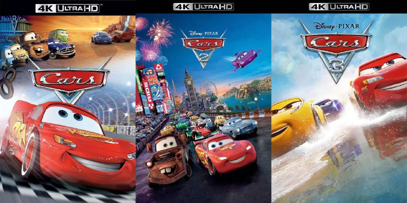 赛车总动员 (三部合集)【4K REMUX UHD 原盘】【HDR& 杜比视界】【国粤台英音轨】【内封简繁英双语字幕】Size: 157GB　　汽车世界中，一年一度的活塞杯再次拉开序幕