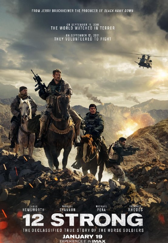 🎬 已更新：12 勇士 12 Strong (2018) [4K 原盘 REMUX] [HDR] [中英特字 简繁特字 官译中字] [45.6G][已刮削]📌 资源信息• 体积：45.6G• 标签：#12 勇士 #Strong #战争 #剧情 #历史 #真实事件改编 #12 勇士 12Strong #电影📚 内容简介影片根据真实事件改编，讲述了 911 恐怖袭击事件发生后，一支由 12 名“绿色贝雷帽”成员组成的美国陆军特种部队 ODA 595 分队，被秘密派往阿富汗执行先遣任务