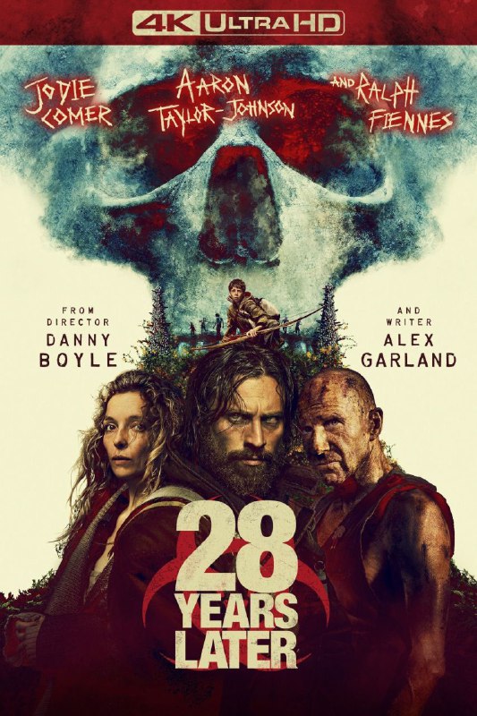 惊变28年(2025)【4K.REMUX UHD原盘】【HDR&杜比视界】【内封简繁】Size: 58.4GB　　距离 rage 病毒从生物武器实验室泄漏已过去 28 年，如今这片土地仍处于残酷的封锁隔离中，但有些人已在感染者盘踞的世界里找到了生存之道
